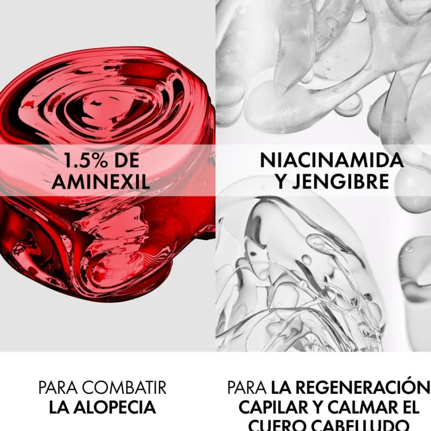 Vichy DERCOS Serum 90 ml + Champú 400ml + Recarga 400ml