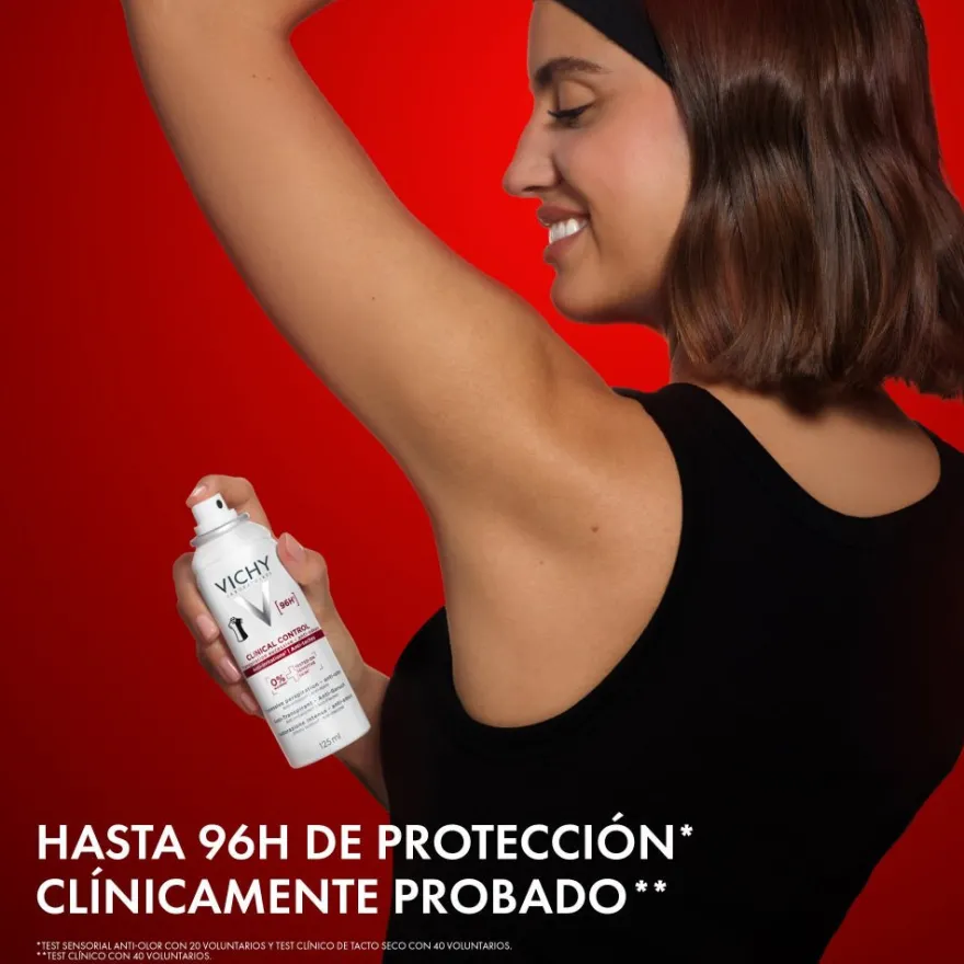 Vichy Desodorante Clinical Control 96H Aerosol Mujer 125ml