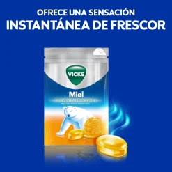 Vicks Caramelos de Miel Alivio de Garganta 72g