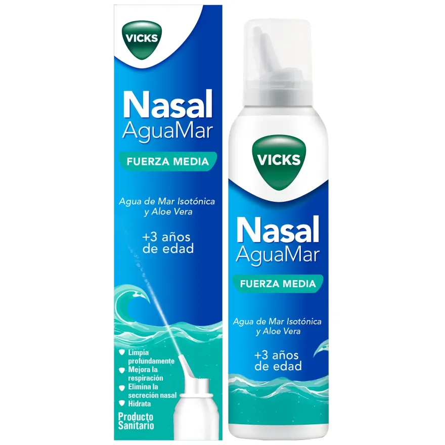 Vicks Nasal Aguamar Spray Nasal 120ml