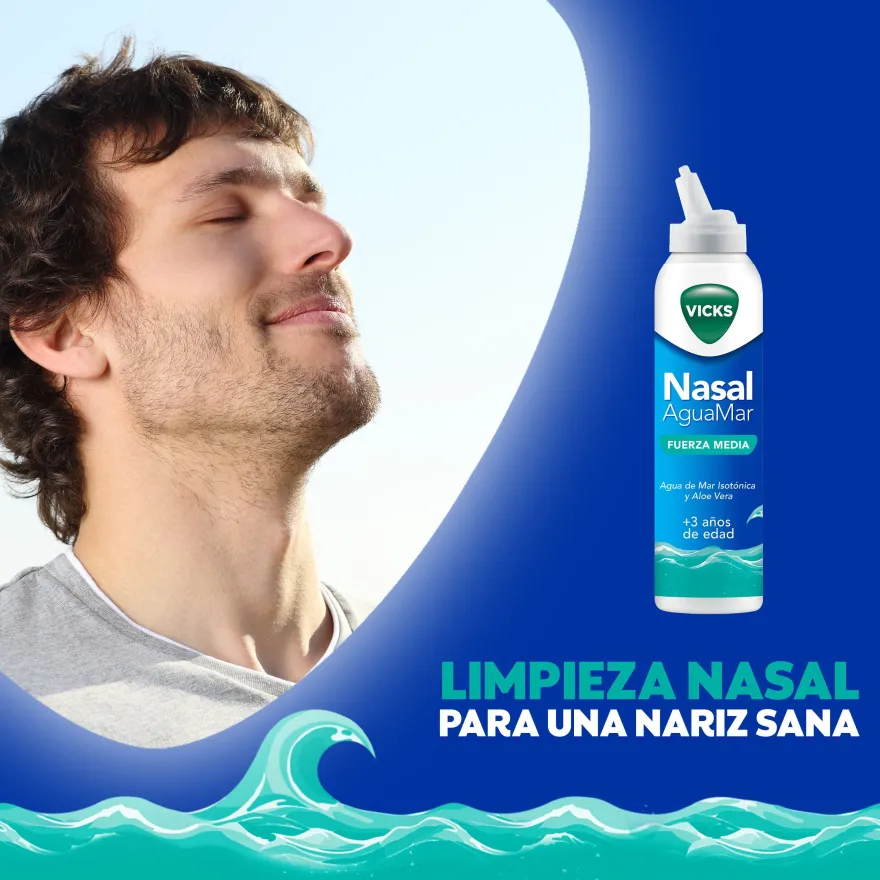 Vicks Nasal Aguamar Spray Nasal 120ml