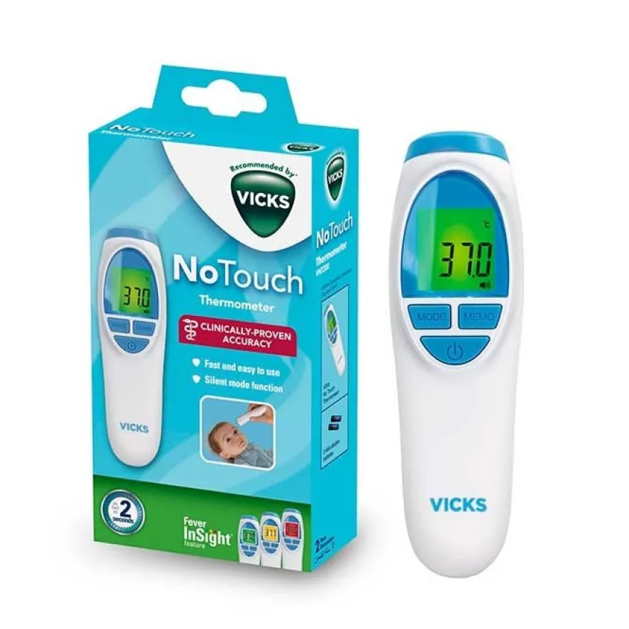 Vicks Termómetro Infrarrojo Sin Contacto VNT200