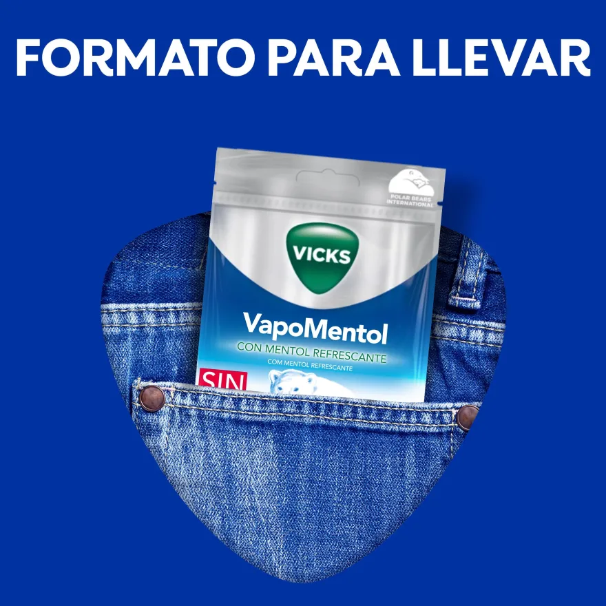 Vicks VapoMentol Caramelos 72g