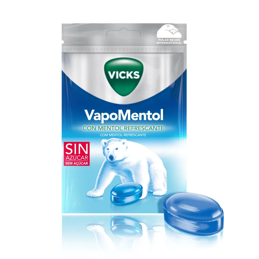 Vicks VapoMentol Caramelos 72g