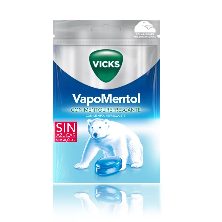 Vicks VapoMentol Caramelos 72g