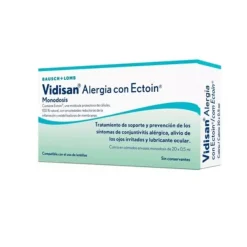 Vidisan Alergia con Ectoina Colirio 20 monodosis