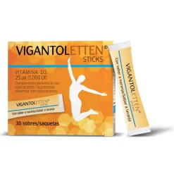 VIGANTOLETTEN Vitamina D3 Sticks 30 Unidades