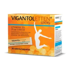 VIGANTOLETTEN Vitamina D3 Sticks 30 Unidades
