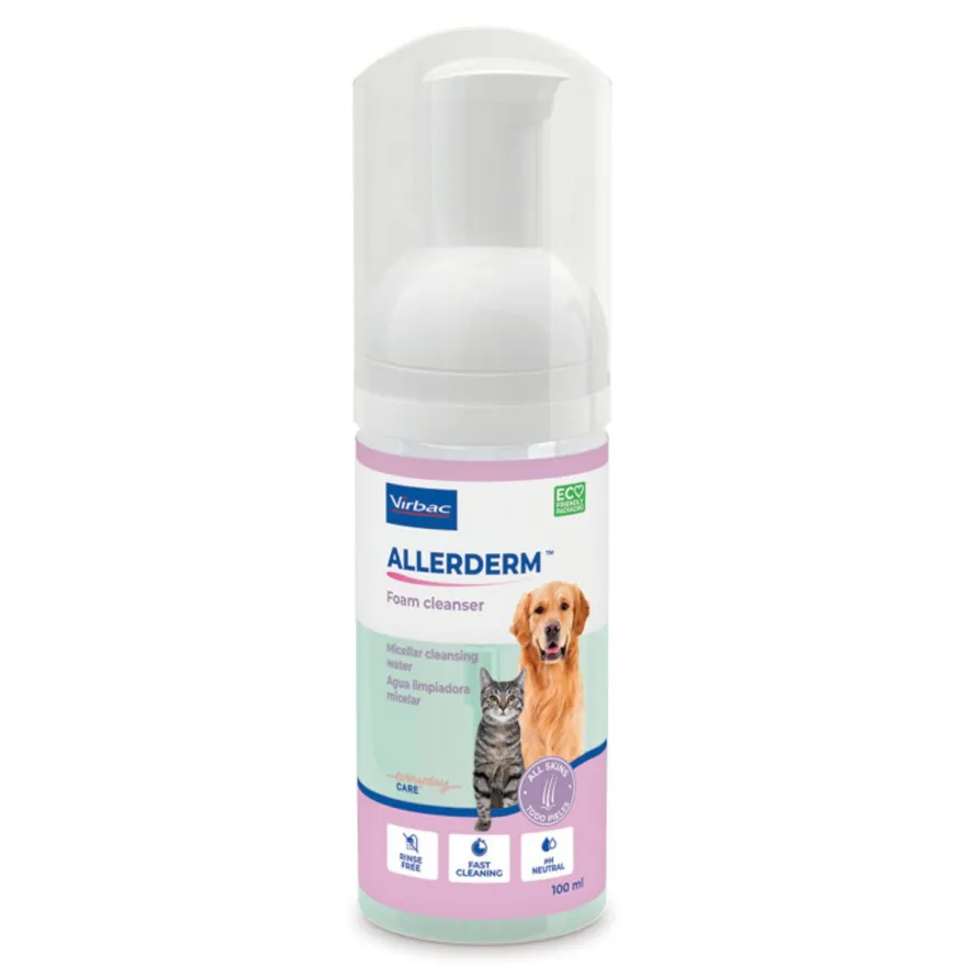 Virbac Allerderm Limpiador Espuma 100ml
