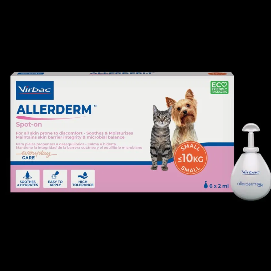 Virbac Allerderm Spot-On Pipetas 6 ud 12ml