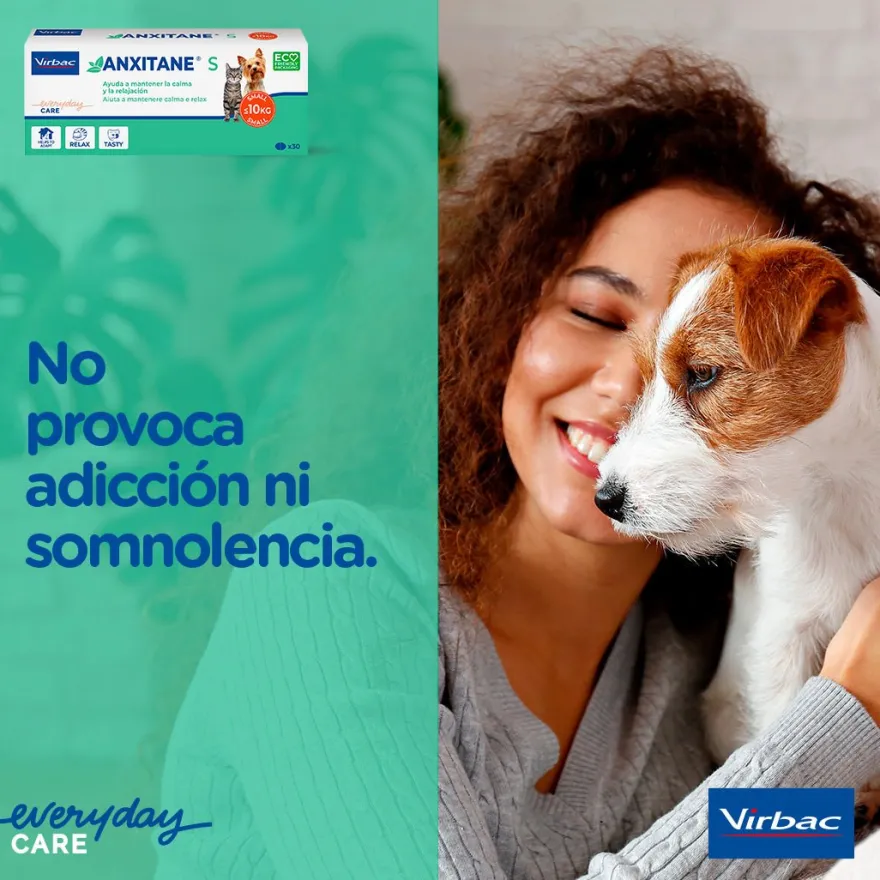 Virbac Anxitane S Suplemento Nutricional Antipánico 30 comprimidos