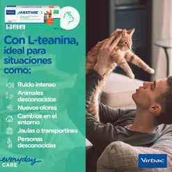 Virbac Anxitane S Suplemento Nutricional Antipánico 30 comprimidos