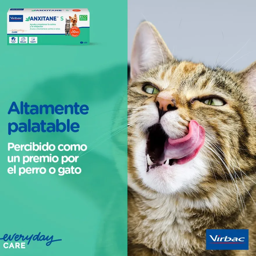 Virbac Anxitane S Suplemento Nutricional Antipánico 30 comprimidos
