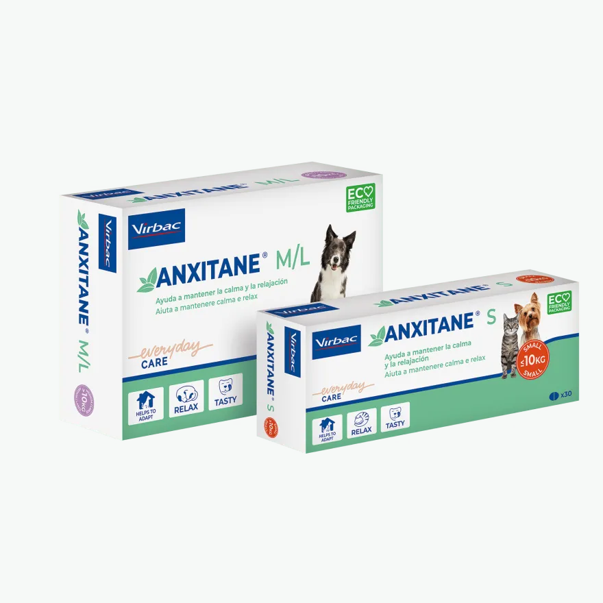 Virbac Anxitane S Suplemento Nutricional Antipánico 30 comprimidos