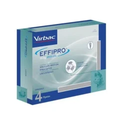 Virbac Effipro 50 Mg Spot-On Gato 4 Pipetas