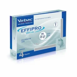 Virbac Effipro 50 Mg Spot-On Gato 4 Pipetas