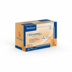 Virbac Effipro Spot On Perro 2-10 kg Antiparasitario 24 Pipetas