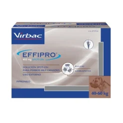Virbac Effipro Spot On Perro +40 kg Antiparasitario 24 Pipetas