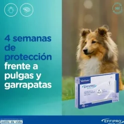 Virbac Effipro Spot On Perro 10-20 kg Antiparasitario 24 Pipetas
