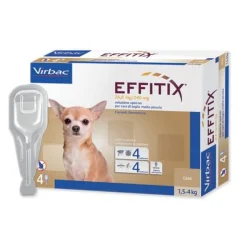 Virbac Effitix 1,5-4 Kg Xs 4 Pipetas