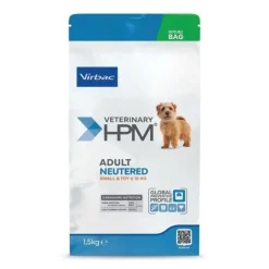Virbac HPM Adult Neutered Dog Small & Toy Pienso Seco 1,5Kg