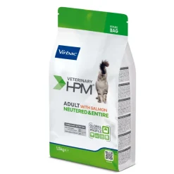 Virbac HPM Adult Neutered & Entire Comida Seca Salmón 1,5Kg