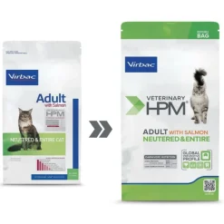 Virbac HPM Adult Salmón Pienso Seco 1.5kg