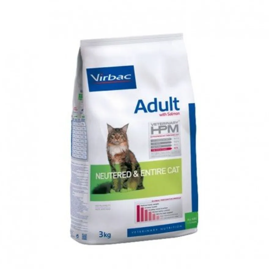 Virbac HPM Adult Salmón Pienso Seco 1.5kg