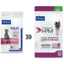 Virbac HPM Adult Sensitive Large-Medium Comida Seca 3Kg