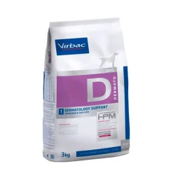 Virbac HPM Canine Dermatology Support D1 Alimento Seco 3Kg