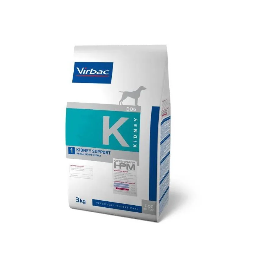 Virbac HPM Canino Kidney Support K1 Alimentos Secos 12kg
