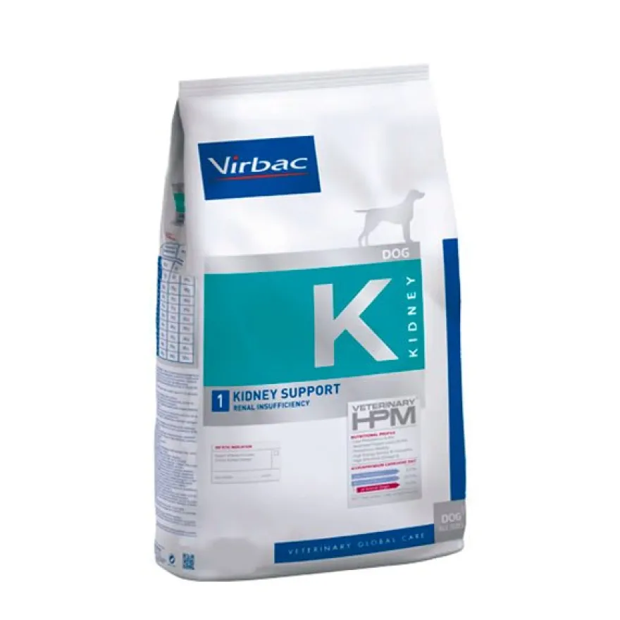 Virbac HPM Canino Kidney Support K1 Alimentos Secos 12kg