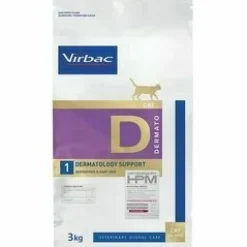 Virbac HPM Feline Dermatology Support D1 Alimento seco 3kg