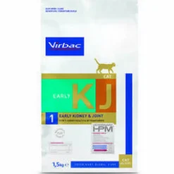 Virbac HPM Feline Early Kidney & Joint KJ1 Alimento Seco 1,5Kg