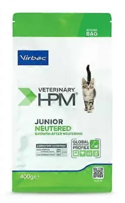 Virbac HPM Feline Junior Neutered Pienso para Gatos 1,5Kg
