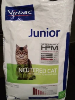 Virbac HPM Feline Junior Neutered Alimento Seco 3Kg