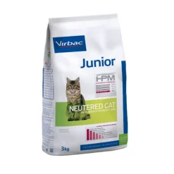Virbac HPM Feline Junior Neutered Alimento Seco 3Kg