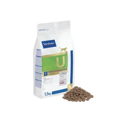 Virbac HPM Feline Urology Dissolution Prevention U2 Comida Seca 1,5kg