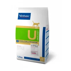 Virbac HPM Feline Urology Dissolution Prevention U2 Comida Seca 1,5kg