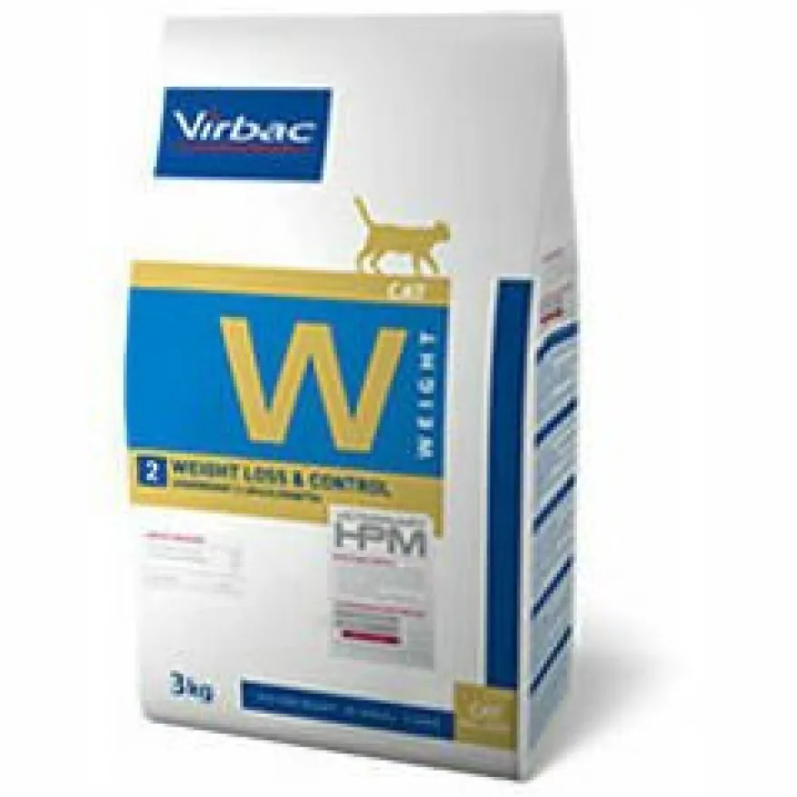 Virbac HPM Feline Weight Loss Control W2 Pienso Seco 3Kg