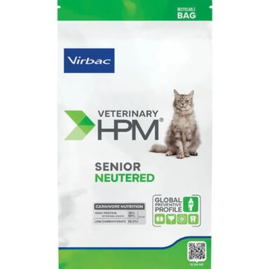 Virbac HPM Gato Senior Neutered Comida Seca 1.5kg