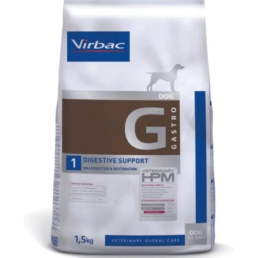 Virbac HPM G1 Comida Seca Digestiva 1,5Kg