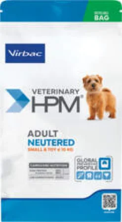 Virbac HPM Perro Adulto Neutrado Pequeño & Toy Alimento Seco 3kg