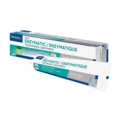 Virbac Kit de Cepillo y Dentífrico Enzimático 70g