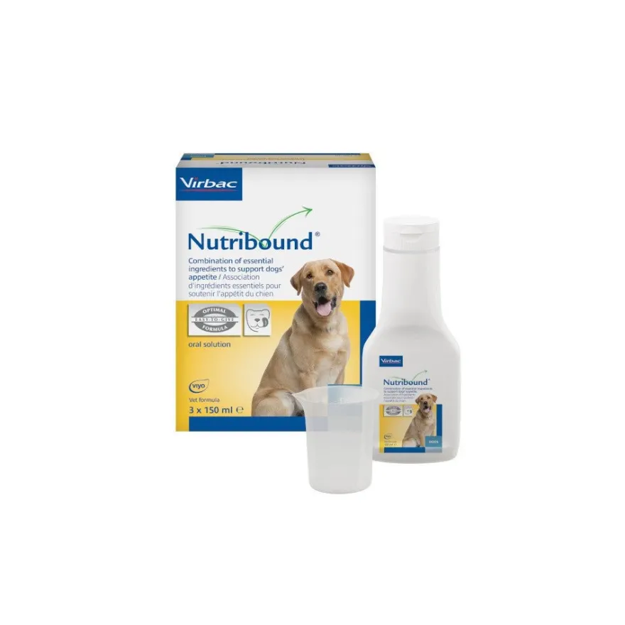 Virbac Nutribound Solución Líquida 3x150ml