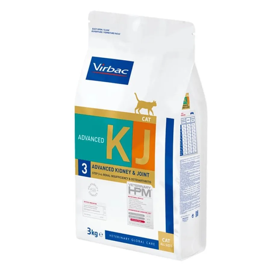 Virbac Pf HPM Feline Advanced Kidney & Joint Alimento Seco 3Kg