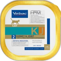 Virbac Pf HPM Feline Kidney & Joint Mousse Dietética Latas 400gr