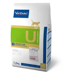 Virbac Pf HPM Feline Urology Urinary WIB U3 Pienso Seco 1,5kg