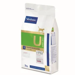 Virbac Pf Hpm U1 Alimento Dietético para Gatos 3Kg