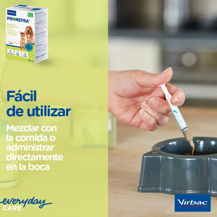 Virbac Pronefra Suplemento Nutricional Líquido 180ml